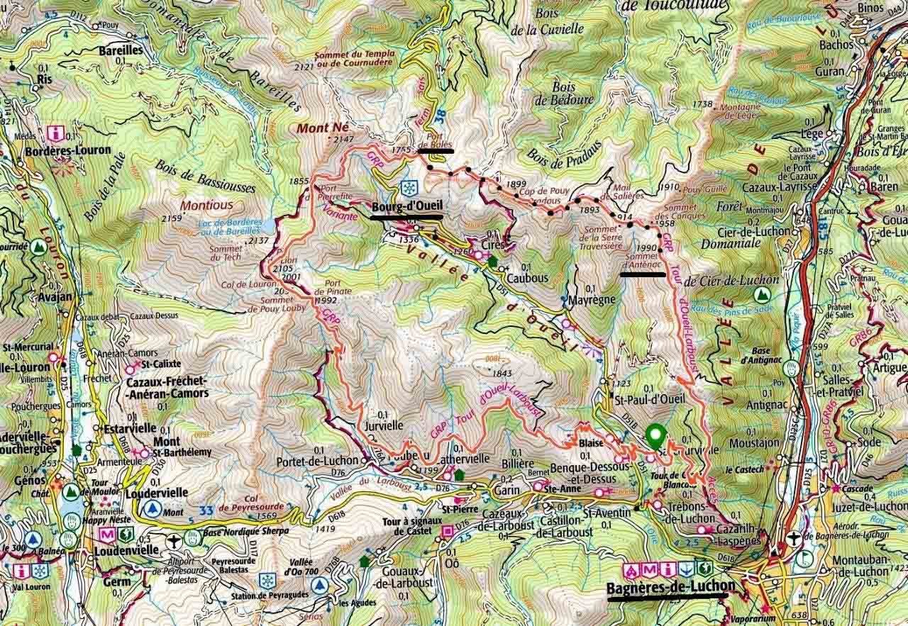 0 gr tour oueil larboust