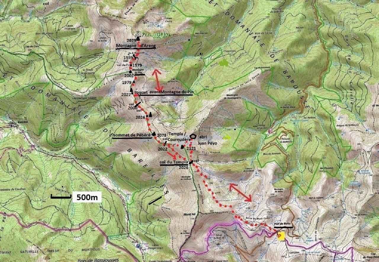 0 templa serre du pin montagne d areng trace