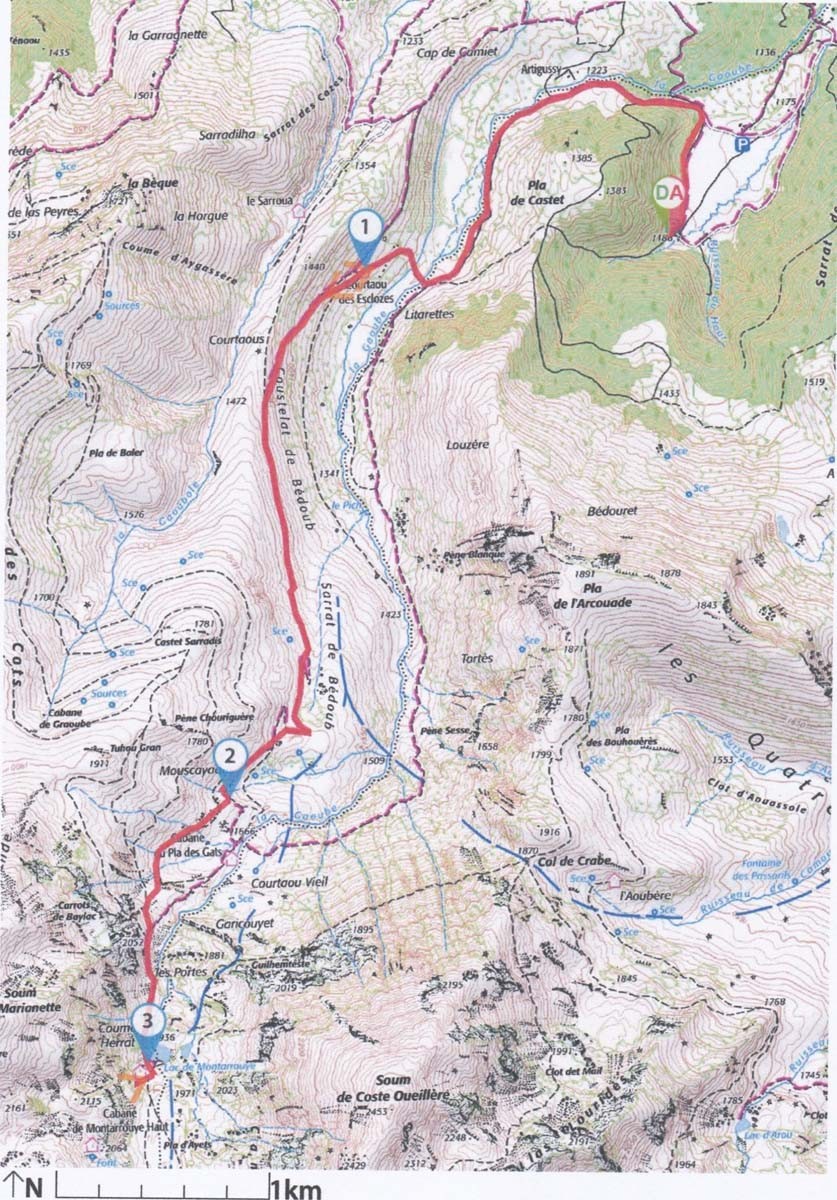 1 circuit lac de montarrouye