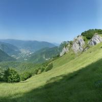 11 vue panoramique depuis le col de caube
