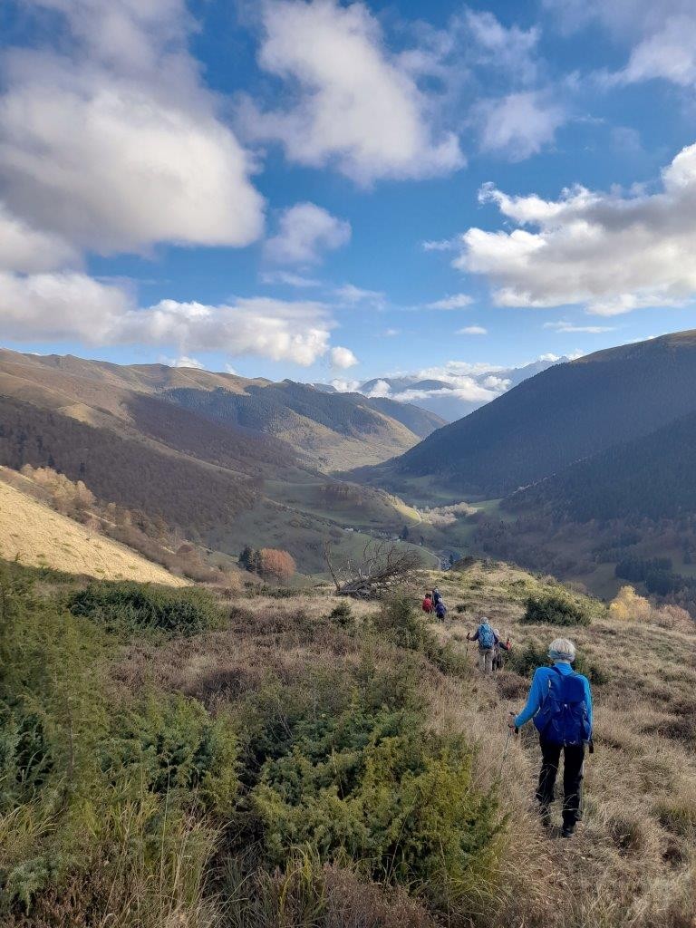 12 descente par le sentier d hourmigoude