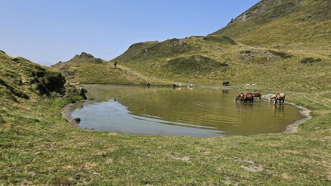 16 descente lac de flache de roumingau