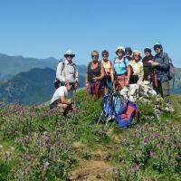 25 le groupe au sommet du pic du mountarrouy