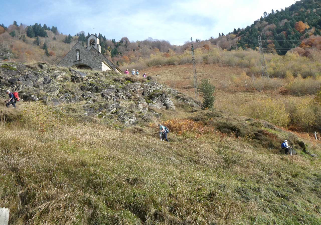 25 on monte a la la cathedrale d artiguelongue