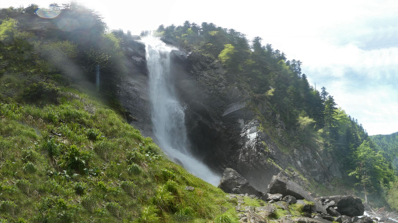25 panorama de la cascade d en haut