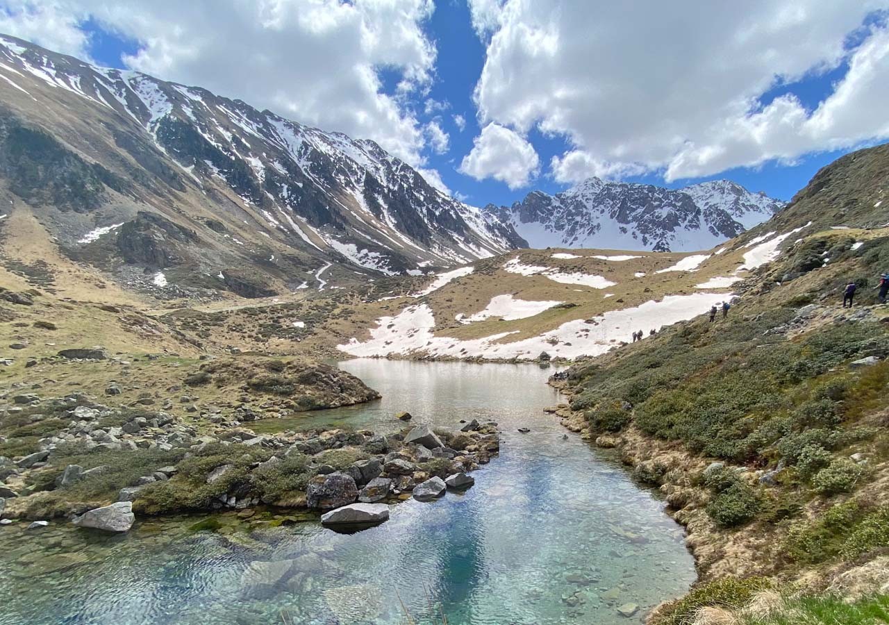 29 nous arrivons au lac de montarrouye