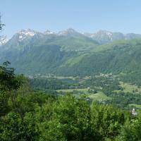 3 en balcon au dessus du lac de loudenvielle