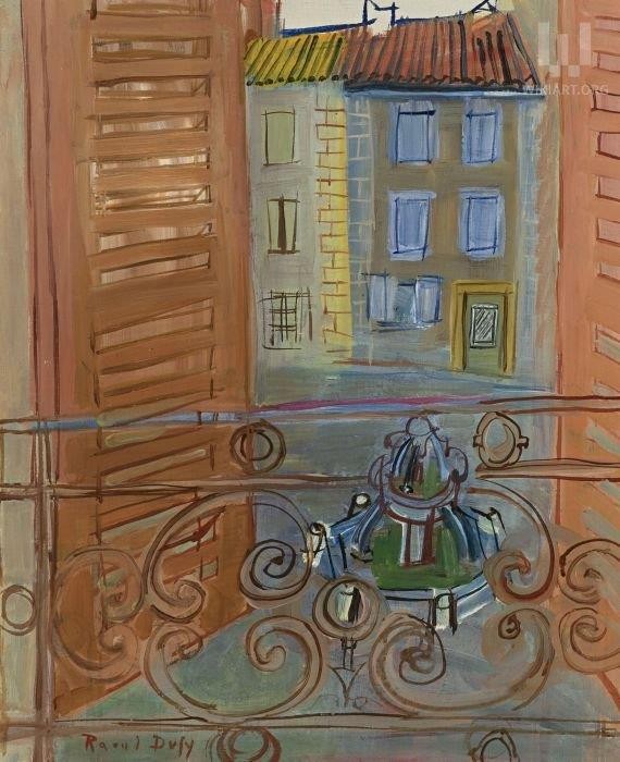 30 raoul dufy la fontaine d aspet