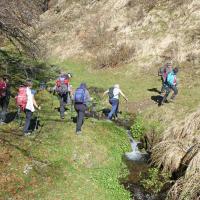 6 on traverse le ruisseau de gouarde