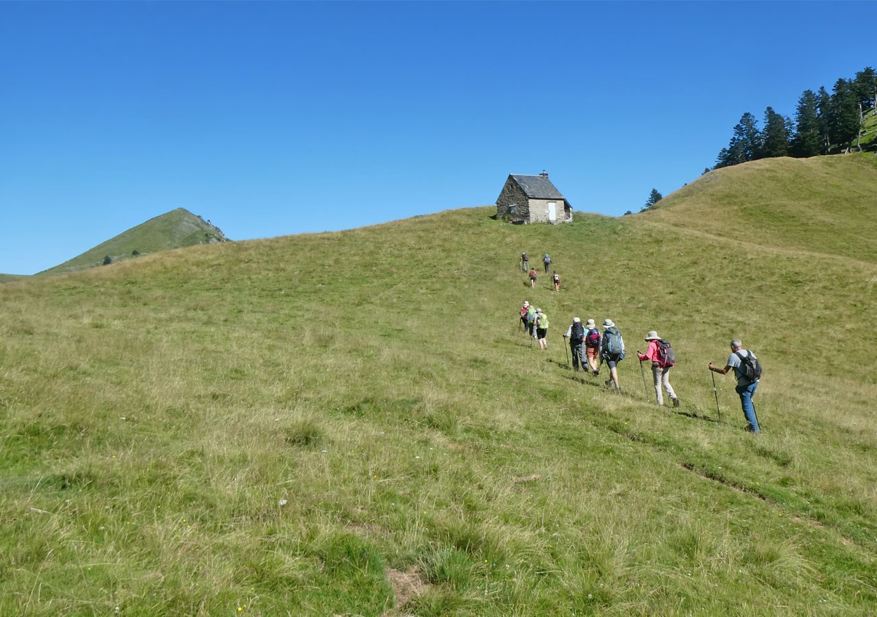 7 nous arrivons a la cabane d ilhet